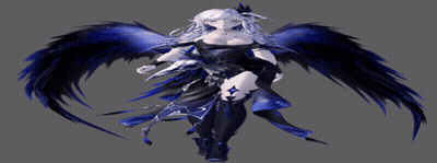 Cartoon Character With Wings And Flower GIF