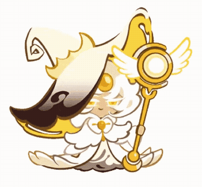Cartoon Character With Wings Holding Key GIF