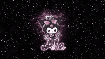 Cartoon Character With Word Alle GIF