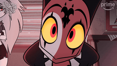 Cartoon Character With Word Prime GIF