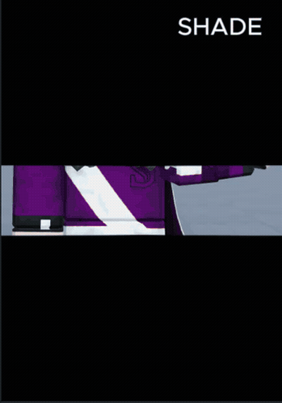 Cartoon Character With Word Shade Above Him GIF
