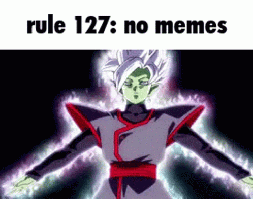 Cartoon Character With Words Rule 127 No Memes GIF