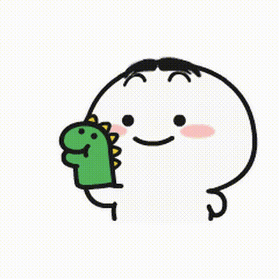 Cartoon Character With Yellow Bandana And Smile GIF