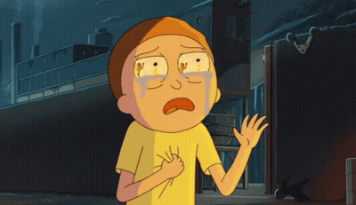 Cartoon Character With Yellow Shirt And Orange Hair Crying GIF