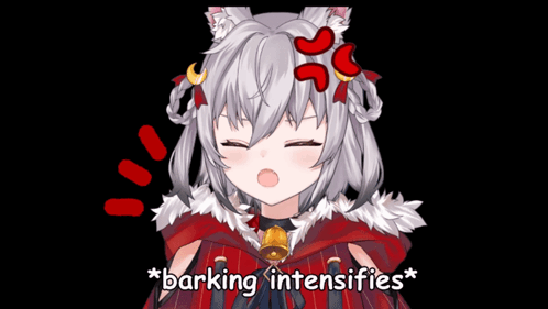 Cartoon Character Woof Woof Woof Bark Bark Bark GIF
