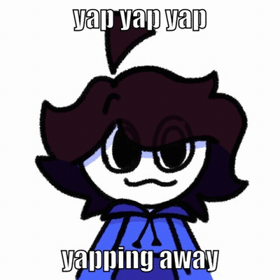 Cartoon Character Yap Yap Yap Yapping Away GIF