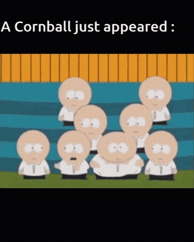 Cartoon Characters A Cornball Just Appeared GIF