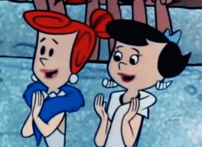 Cartoon Characters Clapping Hands GIF