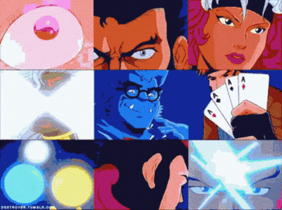 Cartoon Characters Collage With Destroyer.tumblr.com GIF