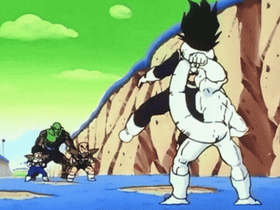 Cartoon Characters Fighting GIF