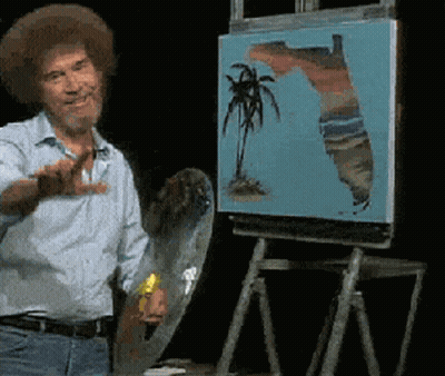 Cartoon Characters Flying With Yeets GIF