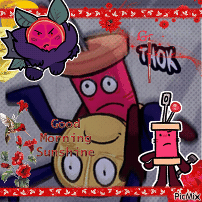 Cartoon Characters Good Morning Sunshine GIF