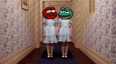 Cartoon Characters Holding Hands GIF