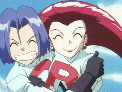 Cartoon Characters Hugging One Wears R Shirt GIF