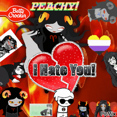 Cartoon Characters I Hate You GIF