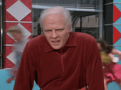 Cartoon Characters In Car Saying Roads GIF