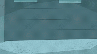 Cartoon Characters Including Perry The Platypus Standing In Line GIF