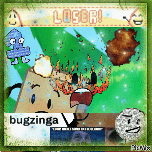 Cartoon Characters Losbr Bugzinga GIF