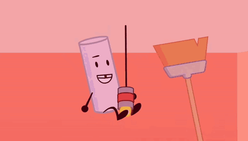 Cartoon Characters Next To Mebjob Box GIF
