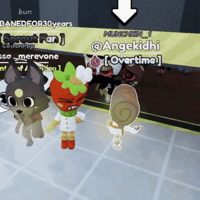 Cartoon Characters Playing A Game GIF