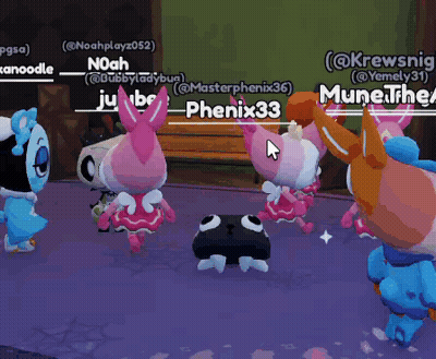 Cartoon Characters Playing Phenix33 Video Game GIF