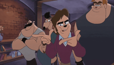 Cartoon Characters Posing Smiling GIF