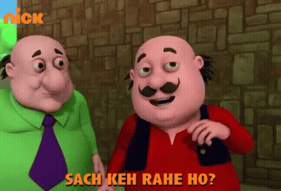 Cartoon Characters Sach Keh Rahe Ho GIF