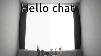 Cartoon Characters Saying Hello Chat GIF