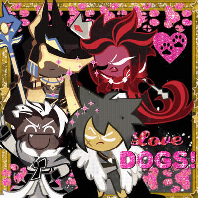Cartoon Characters Saying Love Dogs GIF