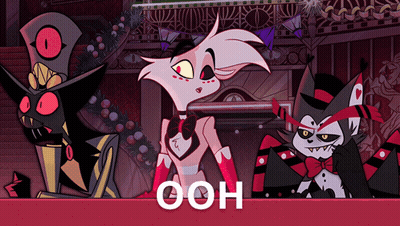 Cartoon Characters Saying Ooh GIF