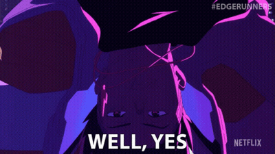 Cartoon Characters Saying She's A Little Crazy GIF