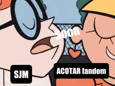 Cartoon Characters Saying Soon Acotar Fandom GIF