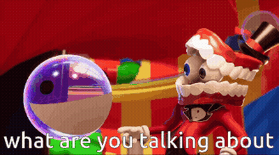 Cartoon Characters Saying What Are You Talking About GIF