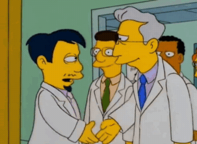 Cartoon Characters Shaking Hands GIF