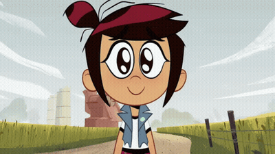 Cartoon Characters Sitting In Boat One With Sunglasses GIF