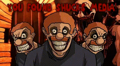 Cartoon Characters Smiling At You Found Shucks Media GIF