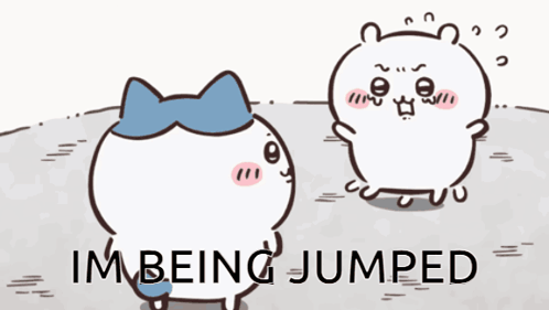 Cartoon Characters Standing Next To Each Other GIF