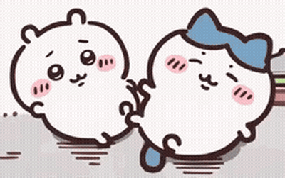 Cartoon Characters Standing Together GIF