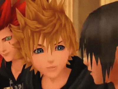 Cartoon Characters Standing Together Looking At Camera GIF
