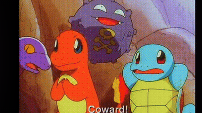 Cartoon Characters Standing With Turtle GIF