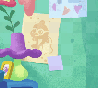 Cartoon Characters With Pirate Boy GIF