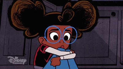 Cartoon Characters With Tomato Helmet GIF