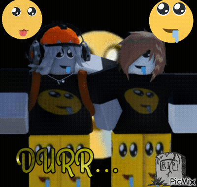 Cartoon Characters With Tongues Out Saying Durr GIF