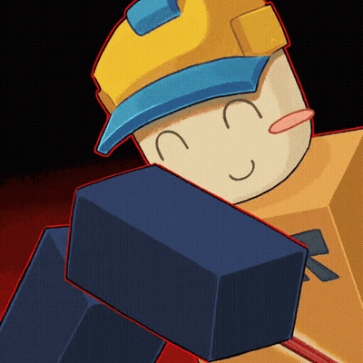 Cartoon Characters With Yellow And Blue Hats GIF