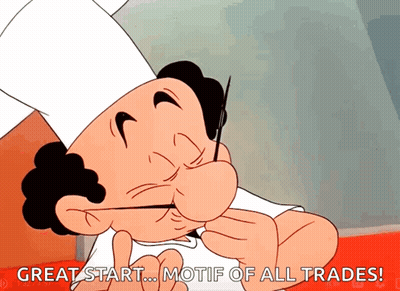 Cartoon Chef Saying Great Start GIF