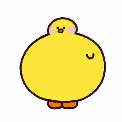 Cartoon Chicken Standing Beside Pink Heart GIF