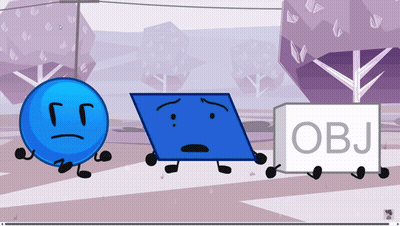 Cartoon Circle Square Box Saying Object GIF