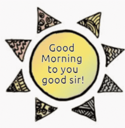 Cartoon Coffee Cup With Arms And Legs Saying Good Morning GIF