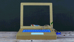 Cartoon Computer Gift GIF