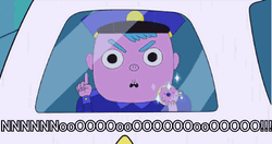 Cartoon Cop Bee And Puppy Cat GIF
